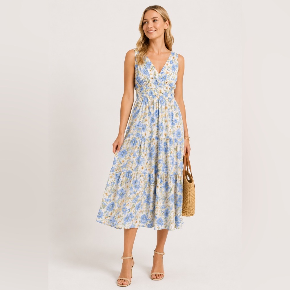 NWT Essentielle by En Saison Midi Dress